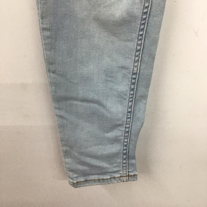 ザラ ZARA パンツ デニム、ジーンズ 40 無地 水色 / ライトブルー /  レディース USED 古着 中古 10142874