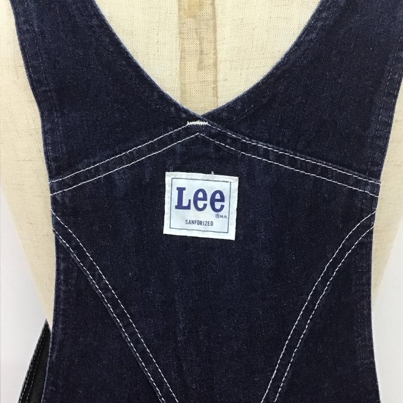 リー Lee サロペット・オーバーオール サロペット、オーバーオール e610-lee281 オーバーオール デニムスカート ロングスカート ロゴ、文字 インディゴ / インディゴ /  レディース USED 古着 中古 10107726