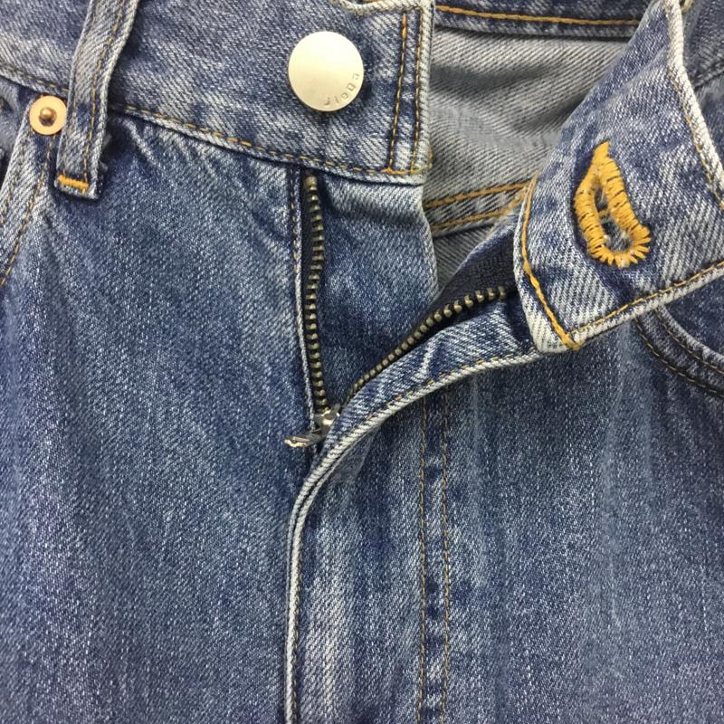 ジエダ Jieda パンツ デニム、ジーンズ jie-22w-pt05-b PANELDENIMPANTS デニムパンツ ストレートパンツ 2 刺繍 インディゴ / インディゴ /  メンズ USED 古着 中古 10120689