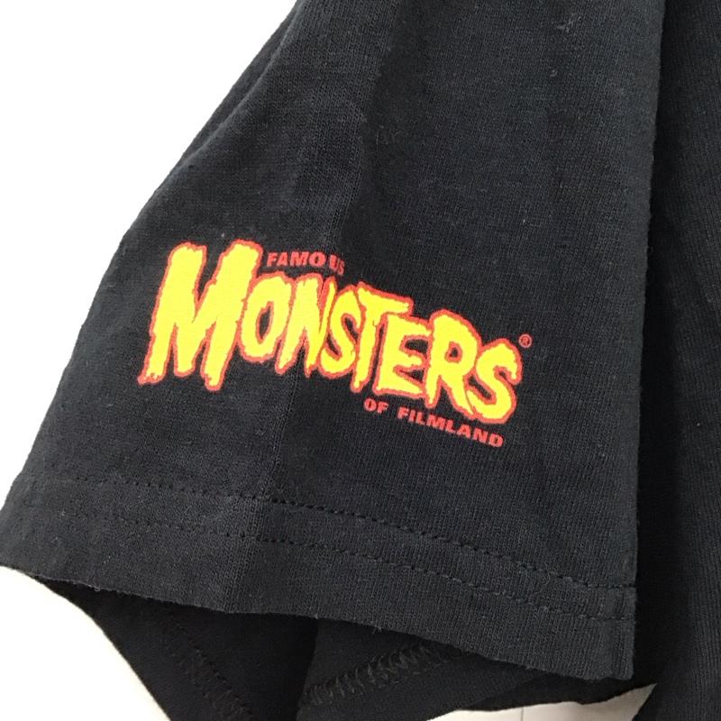 エロスティカ EROSTiKA Tシャツ 半袖 Galligantus Rockin Jely Bean FAMOUS MONSTERS XL プリント 黒 / ブラック /  メンズ USED 古着 中古 10123389