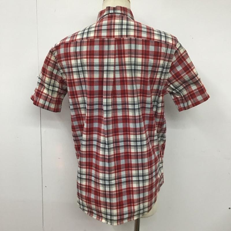 アバクロンビーアンドフィッチ ABERCROMBIE&FITCH シャツ、ブラウス 半袖 半袖シャツ チェックシャツ ボタンダウンシャツ S チェック マルチカラー / マルチカラー /  メンズ USED 古着 中古 10126539