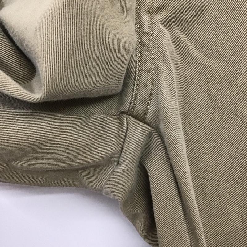 ポロラルフローレン POLO RALPH LAUREN パンツ チノパン チノパン カジュアルパンツ ワイドパンツ ストレートパンツ 32インチ 無地 ベージュ / ベージュ /  メンズ USED 古着 中古 10113000