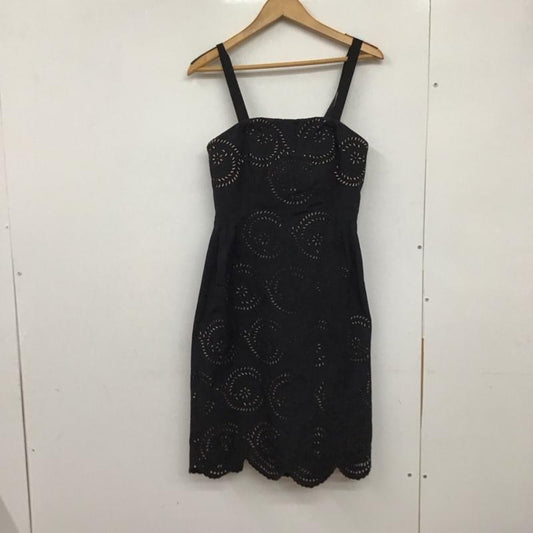 マークバイマークジェイコブス MARC by MARC JACOBS ワンピース ひざ丈スカート 0 無地 黒 / ブラック /  レディース USED 古着 中古 10130061