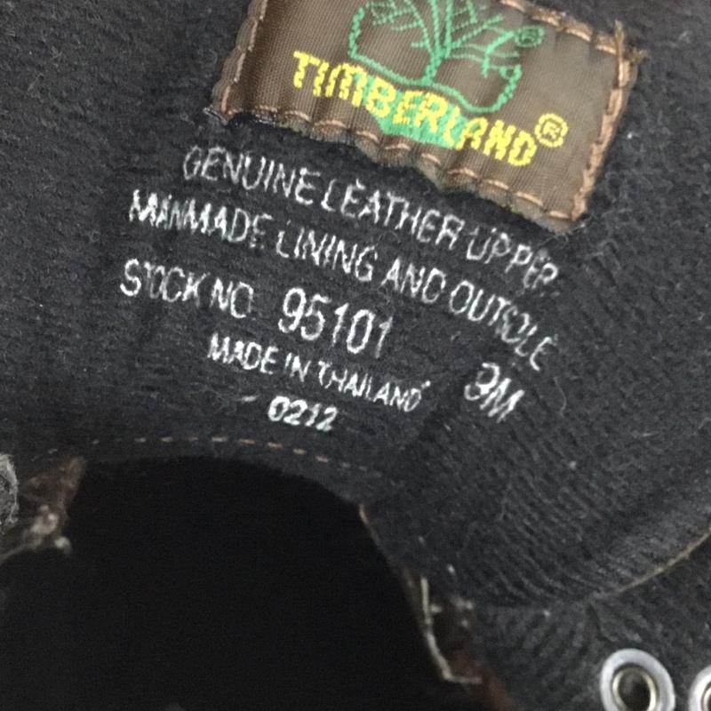 ティンバーランド Timberland ブーツ ショートブーツ ハイキングブーツ 9M ロゴ、文字 茶 / ブラウン /  メンズ USED 古着 中古 10143973