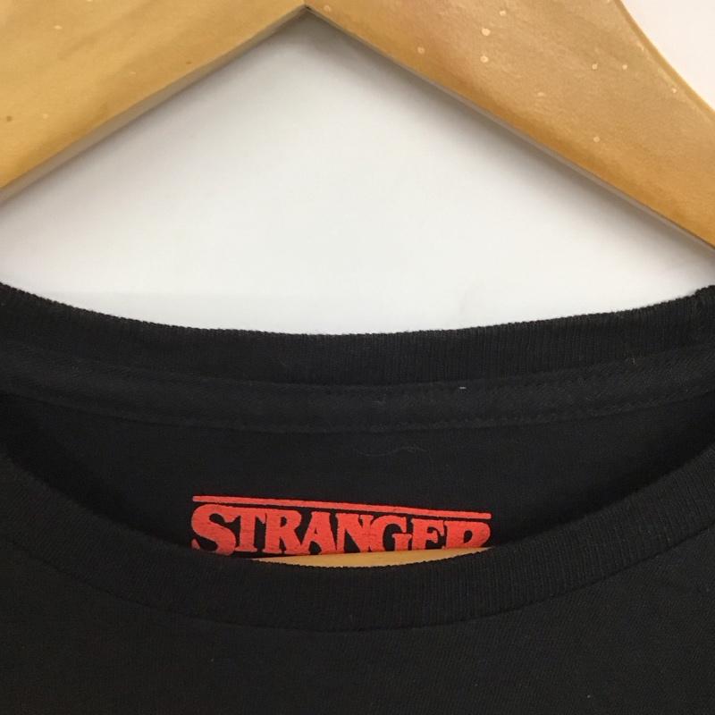 古着 USED Tシャツ 半袖 半袖カットソー プリントTシャツ クルーネックカットソー XL プリント 黒 / ブラック /  メンズ USED 古着 中古 10130111