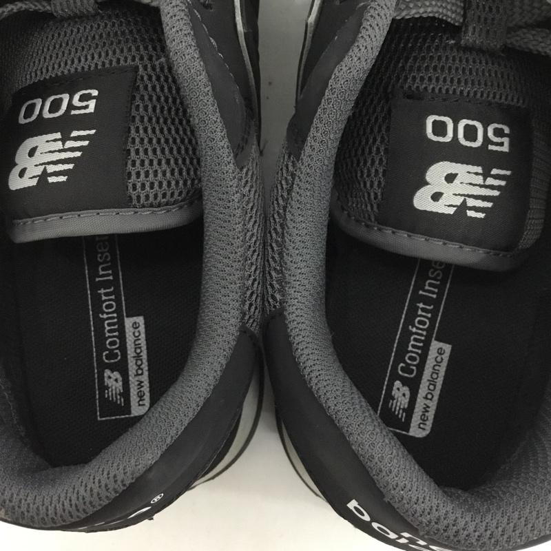 ニューバランス New Balance スニーカー スニーカー GM500WL2 26cm 26.0cm ロゴ、文字 黒 / ブラック /  メンズ USED 古着 中古 10124874