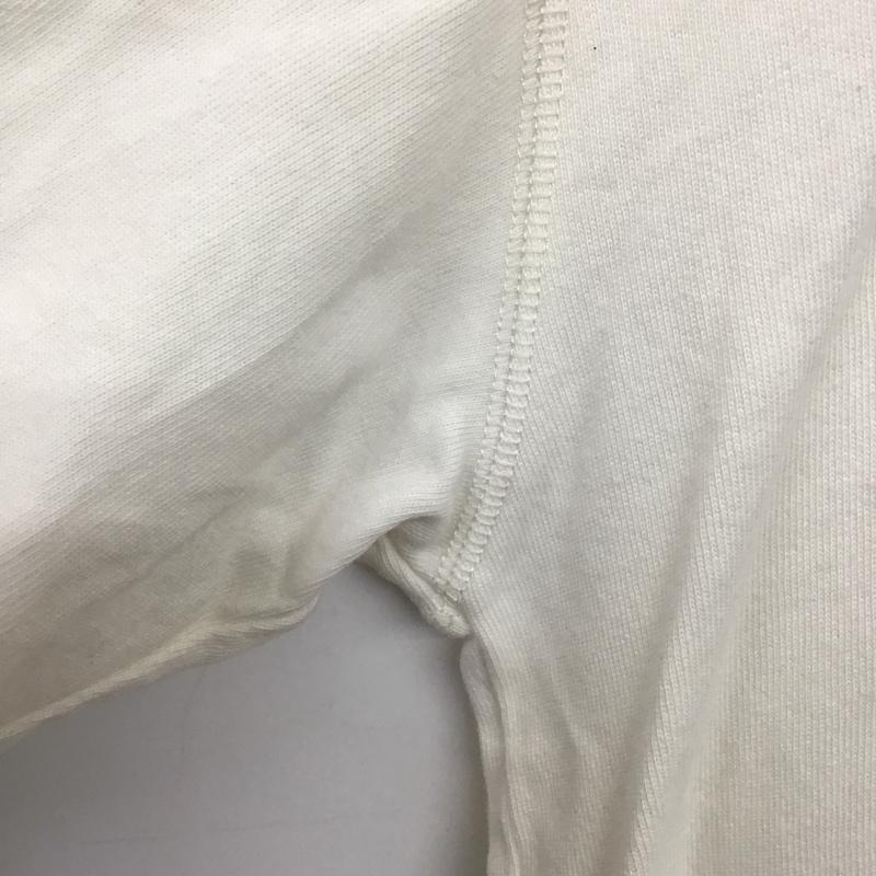 ローリーズファーム LOWRYS FARM カットソー 半袖 LF624344AD オーバーサイズ FREE ロゴ、文字 白 / ホワイト /  レディース USED 古着 中古 10141982