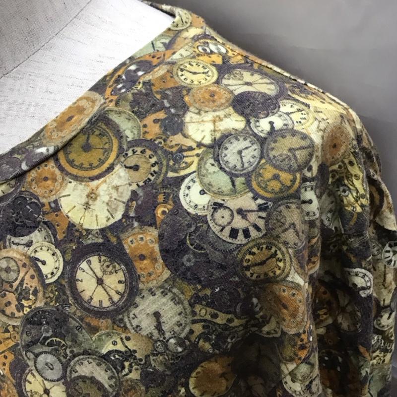 ポールスミス Paul Smith Tシャツ 半袖 半袖カットソー プリントTシャツ クルーネックカットソー XL プリント マルチカラー / マルチカラー /  メンズ USED 古着 中古 10117457