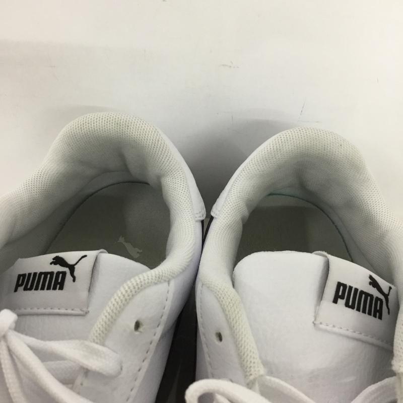 プーマ PUMA スニーカー スニーカー 397452-02 TURINO 2 25cm 25.0cm ロゴ、文字 白 / ホワイト / X 黒 / ブラック /  レディース USED 古着 中古 10144317