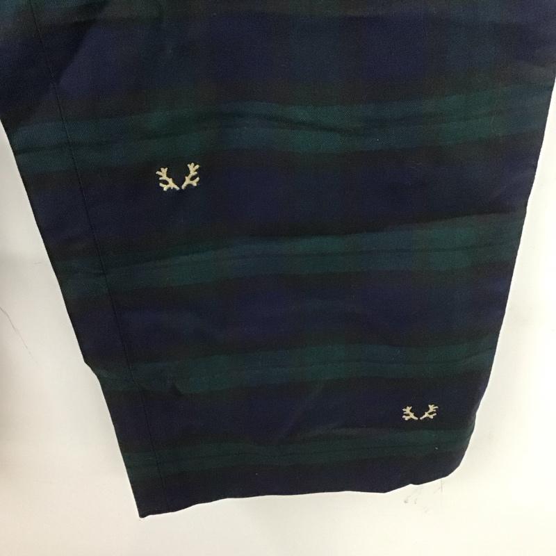 ブルックスブラザーズ BROOKS BROTHERS パンツ チノパン チノパン ワイドパンツ カジュアルパンツ ストレートパンツ チェックパンツ 33インチ チェック マルチカラー / マルチカラー /  メンズ USED 古着 中古 10111100