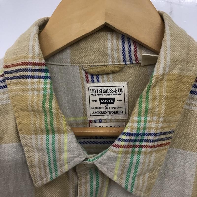 リーバイストラウスアンドコー Levi Strauss & co. シャツ、ブラウス 長袖 長袖シャツ チェックシャツ カラーシャツ M チェック マルチカラー / マルチカラー /  メンズ USED 古着 中古 10140300