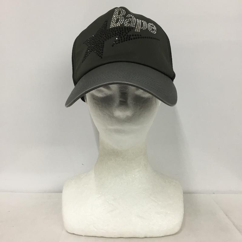 アベイシングエイプ A BATHING APE 帽子 キャップ CRYSTAL STONE STA LOGO MESH CAP ラインストーン メッシュ BAPE STA ロゴ、文字 黒 / ブラック / X 灰 / グレー / X カーキ / カーキ /  メンズ USED 古着 中古 10146882