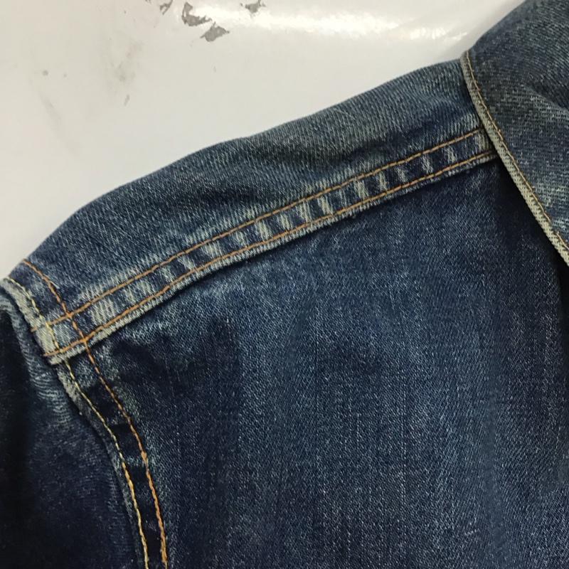 リーバイストラウスアンドコー Levi Strauss & co. ジャケット、上着 ジャケット、ブレザー 60s 70s BIG-E　70505 不均等V　4th 40 無地 インディゴ / インディゴ /  メンズ USED 古着 中古 10129046