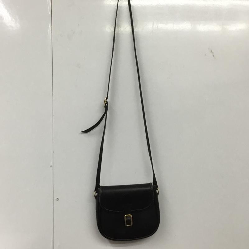 パトリックステファン PATRICK STEPHAN ショルダーバッグ ショルダーバッグ レザー ワンポイント 黒 / ブラック /  レディース USED 古着 中古 10143544