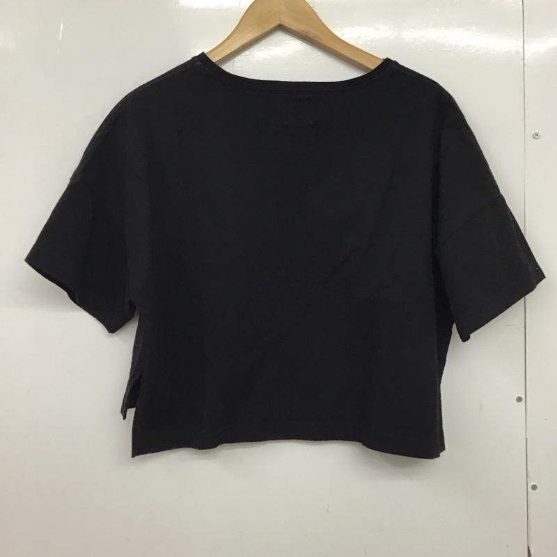 バンズ VANS Tシャツ 半袖 FREE プリント X ロゴ、文字 黒 / ブラック /  レディース USED 古着 中古 10150168