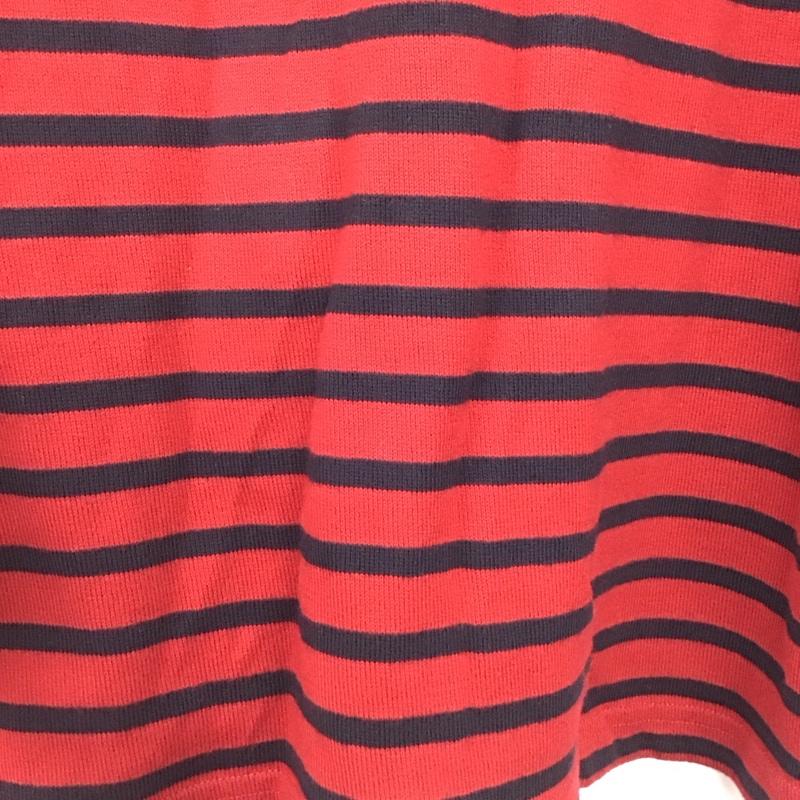 スタディオクリップ studio CLIP Tシャツ 七分袖 ボーダー LL ボーダー柄 マルチカラー / マルチカラー /  レディース USED 古着 中古 10141773