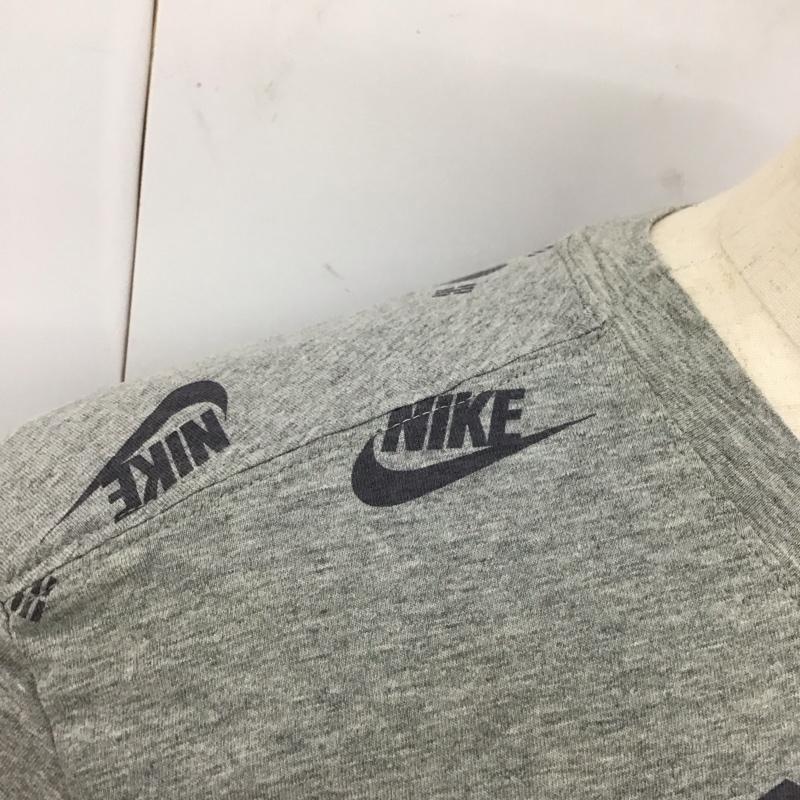 ナイキ NIKE Tシャツ 半袖 ct6557-063 プレヒートAOPTシャツ 半袖カットソー プリントTシャツ XL プリント 灰 / グレー /  メンズ USED 古着 中古 10114669