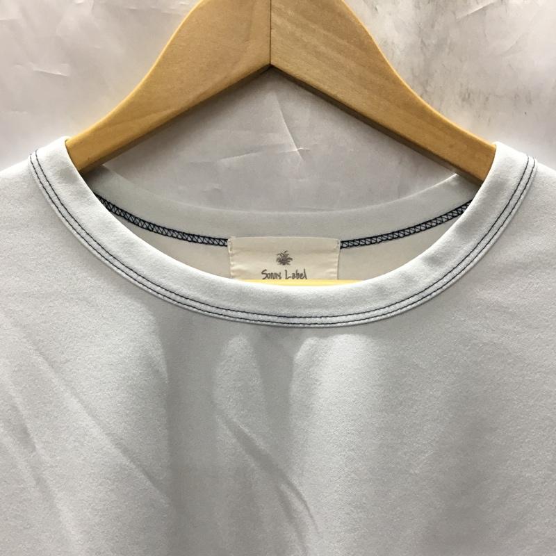 サニーレーベル Sonny Label Tシャツ 半袖 オーバーサイズ 胸ポケット 無地 水色 / ライトブルー /  メンズ USED 古着 中古 10119336