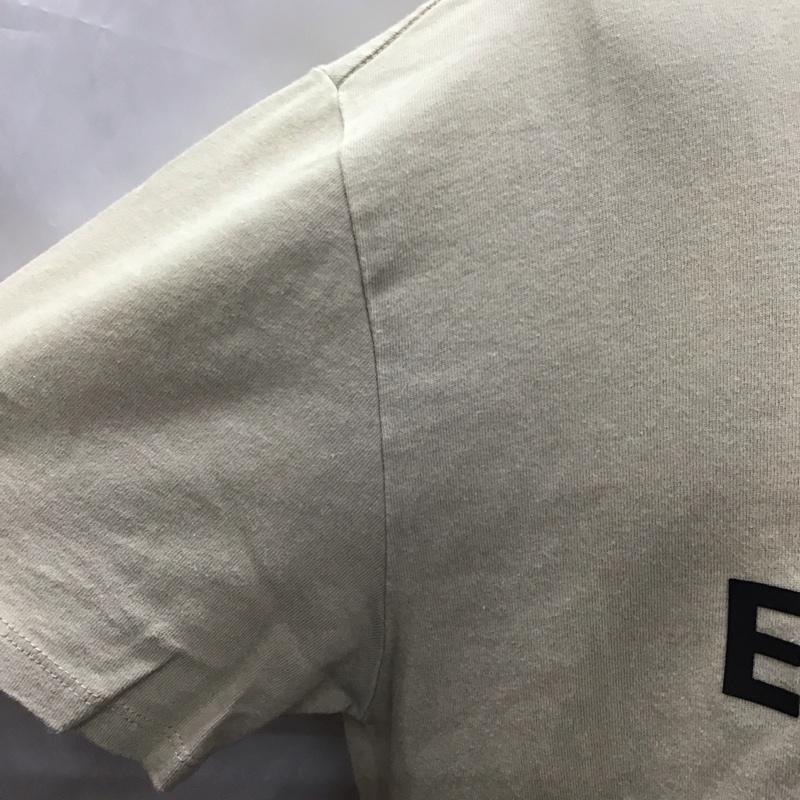 エッセンシャルズ ESSENTIALS Tシャツ 半袖 FEAR OF GOD FOG クルーネック XS ロゴ、文字 ベージュ / ベージュ /  メンズ USED 古着 中古 10122610