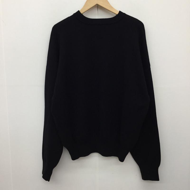 フリークスストア FREAK S STORE ニット、セーター 長袖 FREE 無地 黒 / ブラック /  レディース USED 古着 中古 10138250