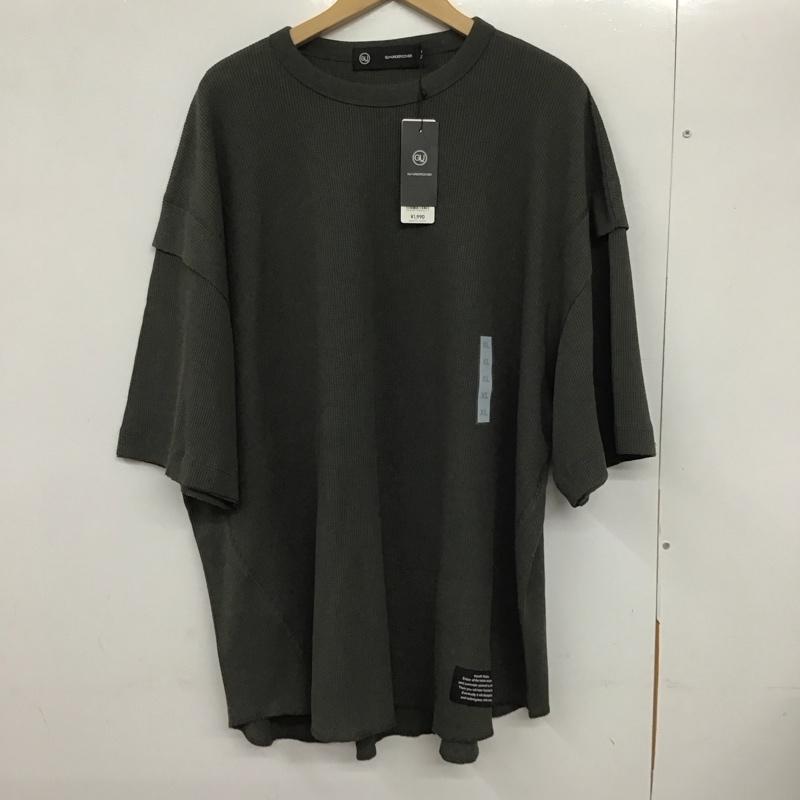 ジーユー GU Tシャツ 半袖 341-351035 ドライワッフルTシャツ 半袖カットソー XL 無地 マルチカラー / マルチカラー /  メンズ USED 古着 中古 10132357