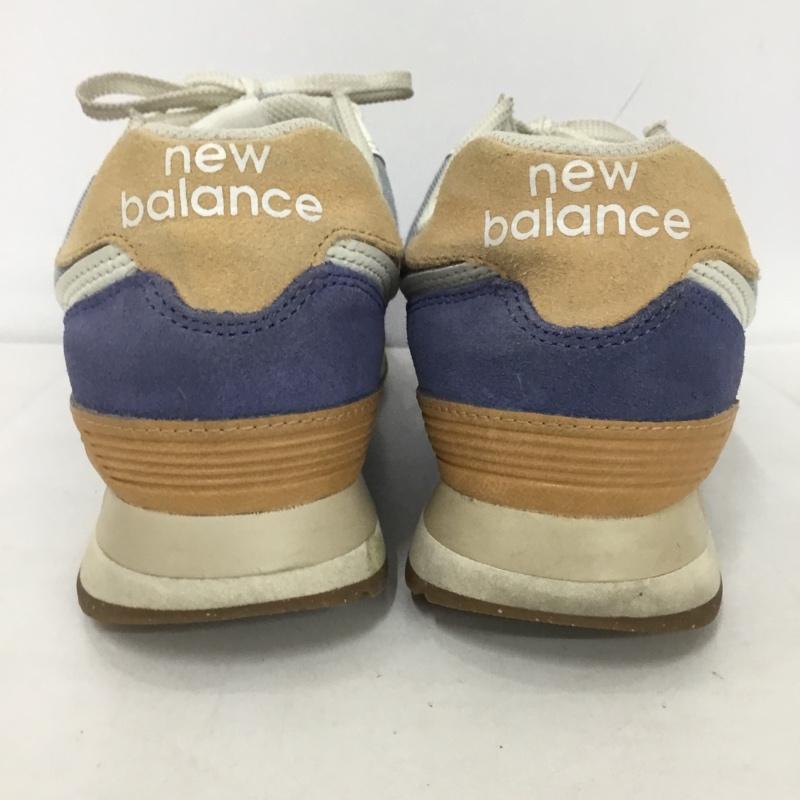 ニューバランス New Balance スニーカー スニーカー ML574RA2 24.5cm 24.5cm ロゴ、文字 青 / ブルー /  レディース USED 古着 中古 10133091