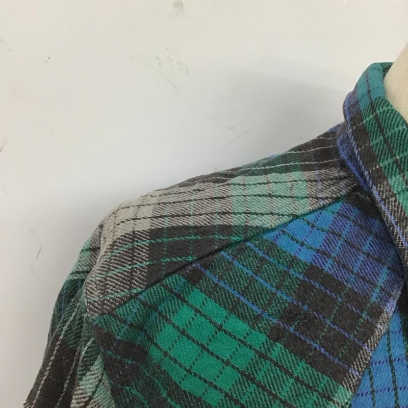 ラングラー Wrangler シャツ、ブラウス 長袖 チェック マルチカラー / マルチカラー /  メンズ USED 古着 中古 10106670