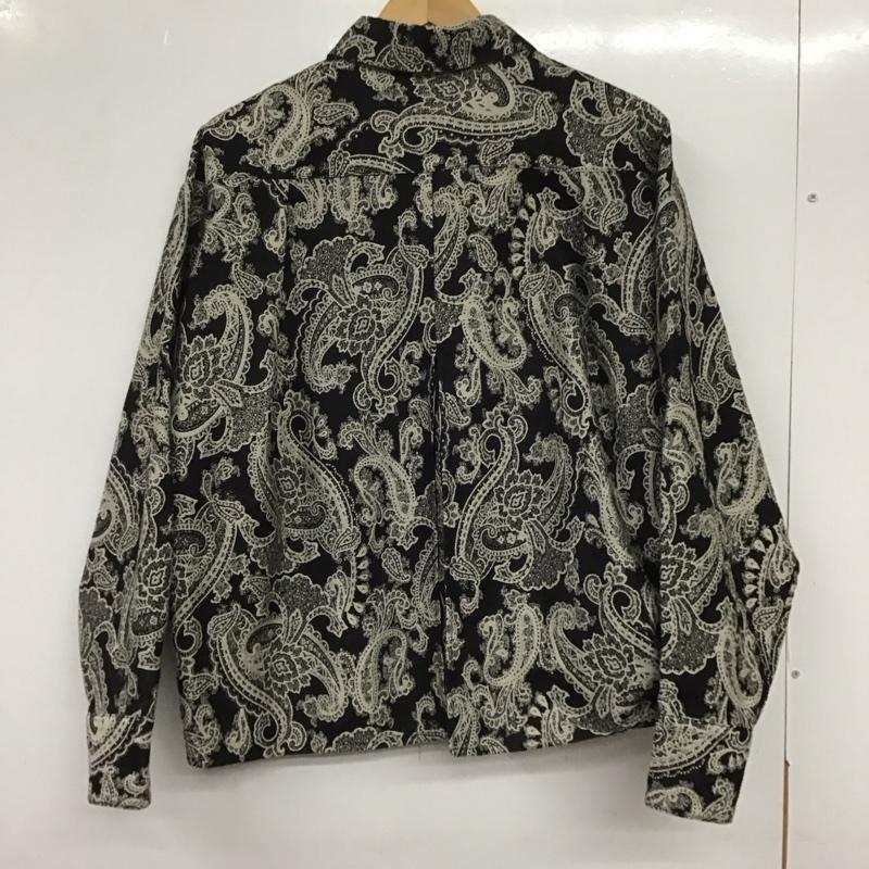 スミスタイル SUM1 STYLE シャツ、ブラウス 長袖 ペイズリー 黒 / ブラック /  レディース USED 古着 中古 10133699