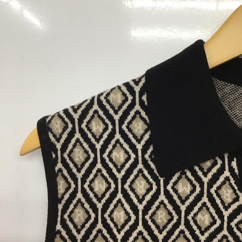 ムルーア MURUA ニット、セーター 半袖 012242601701 モノグラムニットポロ FREE 総柄 マルチカラー / マルチカラー /  レディース USED 古着 中古 10146783