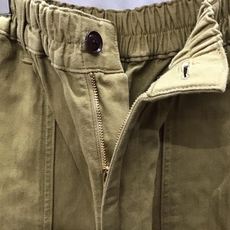 ハーベスティ HARVESTY パンツ チノパン A12112-1 サーカスパンツ 1 無地 ベージュ / ベージュ /  レディース USED 古着 中古 10123497