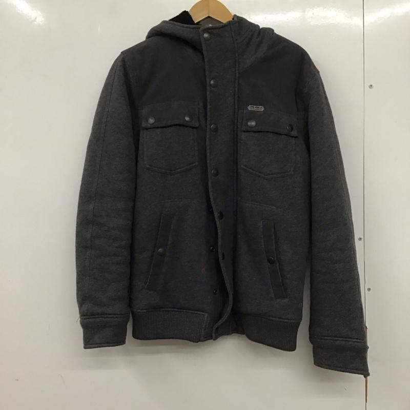 ディーゼル DIESEL ジャケット、上着 ジャケット、ブレザー コットン ロゴ、文字 灰 / グレー /  メンズ USED 古着 中古 10133256