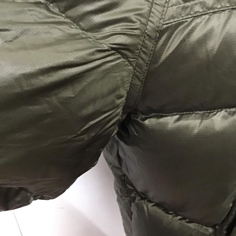 エディーバウアー Eddie Bauer ジャケット、上着 ジャンパー、ブルゾン ジップアップジャケット ジャンパー アウター ダウンジャケット アウター S ロゴ、文字 カーキ / カーキ /  メンズ USED 古着 中古 10111097
