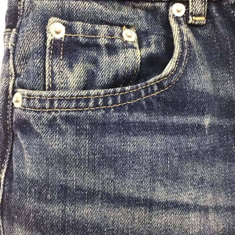 ザラ ZARA パンツ デニム、ジーンズ 9863 054 400 タグ付き ストレートパンツ 無地 青 / ブルー /  レディース USED 古着 中古 10111555