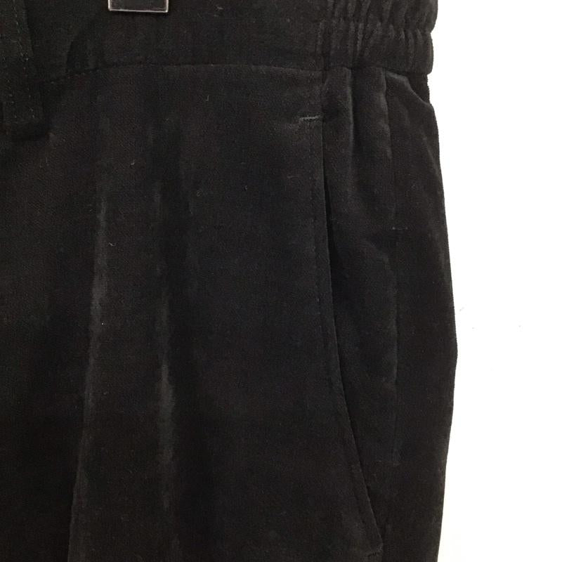 ウノピゥウノウグァーレトレ 1 piu 1 uguale 3 パンツ スラックス MRP492 タグ付き 無地 黒 / ブラック /  メンズ USED 古着 中古 10140198