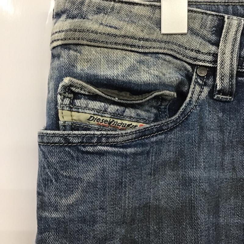 ディーゼル DIESEL パンツ デニム、ジーンズ デニムパンツ スリムパンツ ストレッチパンツ ジーンズ 31インチ 無地 インディゴ / インディゴ /  メンズ USED 古着 中古 10108489