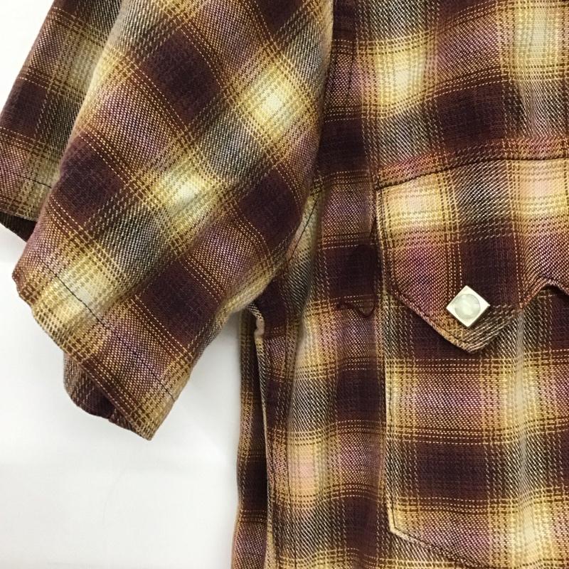 ジョーマッコイ JOE McCOY シャツ、ブラウス 半袖 半袖シャツ チェックシャツ カラーシャツ ウエスタンシャツ チェック マルチカラー / マルチカラー /  メンズ USED 古着 中古 10139714