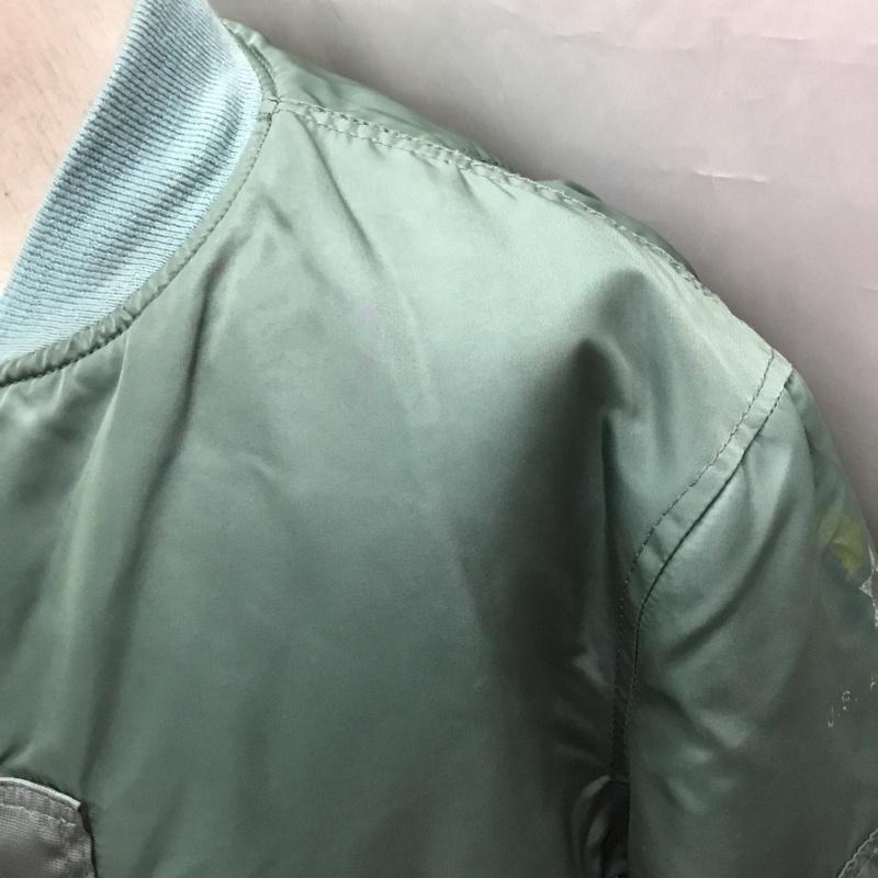 アルファインダストリー Alpha Industries ジャケット、上着 フライトジャケット 8415-273-3971 MIL-J-82798 MA-1 ミリタリー L プリント カーキ / カーキ /  メンズ USED 古着 中古 10111415