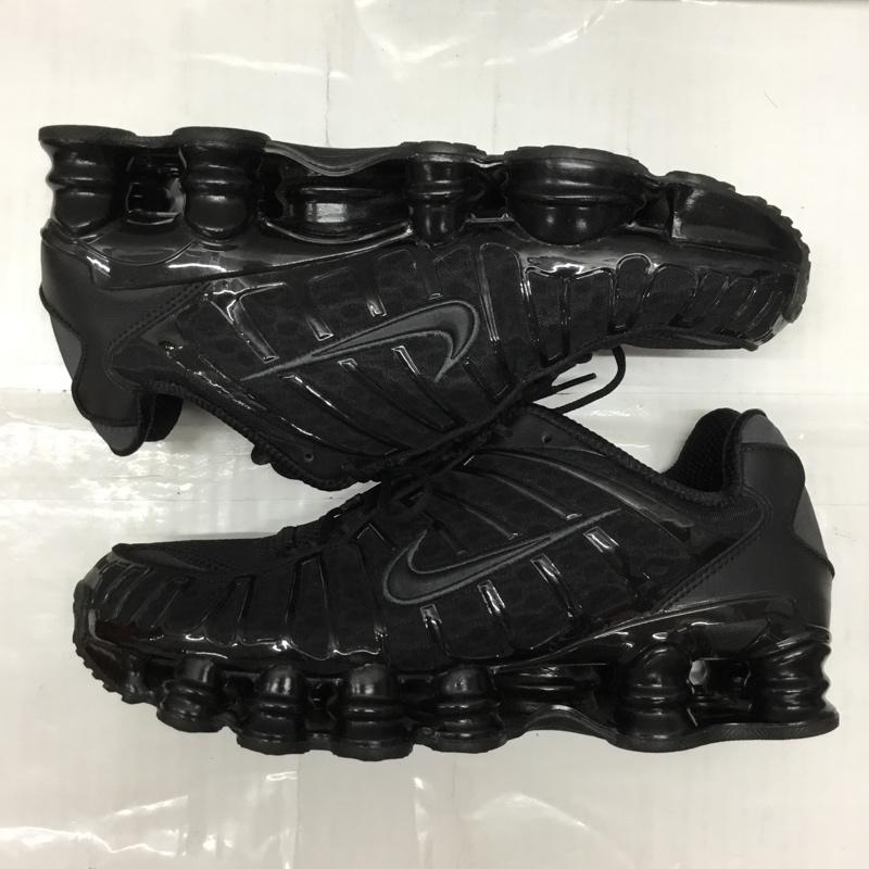 ナイキ NIKE スニーカー スニーカー AR3566-002 WMNS SHOX TL 27.5cm 27.5cm ロゴ、文字 黒 / ブラック /  メンズ USED 古着 中古 10106280