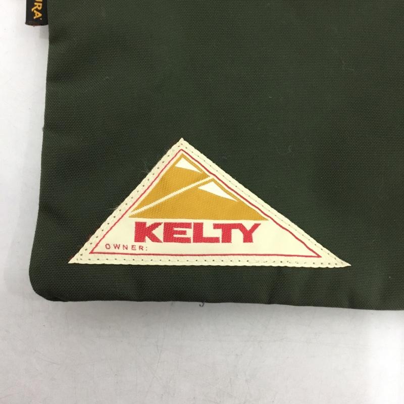 ケルティ KELTY ショルダーバッグ ショルダーバッグ サコッシュ フラットポーチ ロゴ、文字 カーキ / カーキ /  メンズ USED 古着 中古 10145847