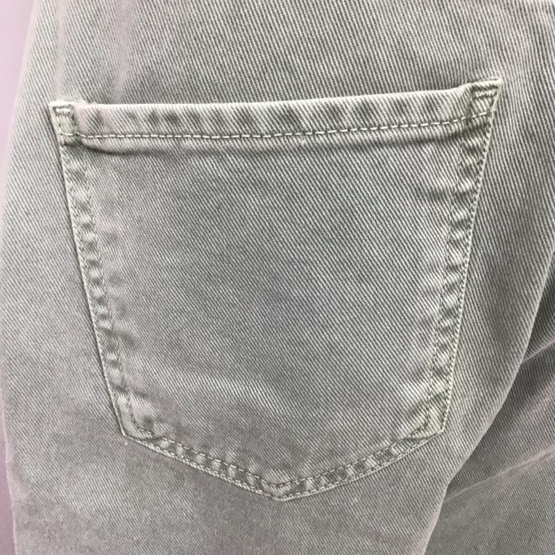 ザラ ZARA パンツ デニム、ジーンズ 6147 159 982 ハイウエスト カラーデニム 無地 薄緑 / ライトグリーン /  レディース USED 古着 中古 10109722