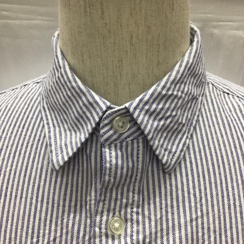 ユーエスポロアッスン U.S.POLO ASSN. シャツ、ブラウス 半袖 半袖シャツ カラーシャツ 半袖カットソー ストライプシャツ L ストライプ マルチカラー / マルチカラー /  メンズ USED 古着 中古 10116959