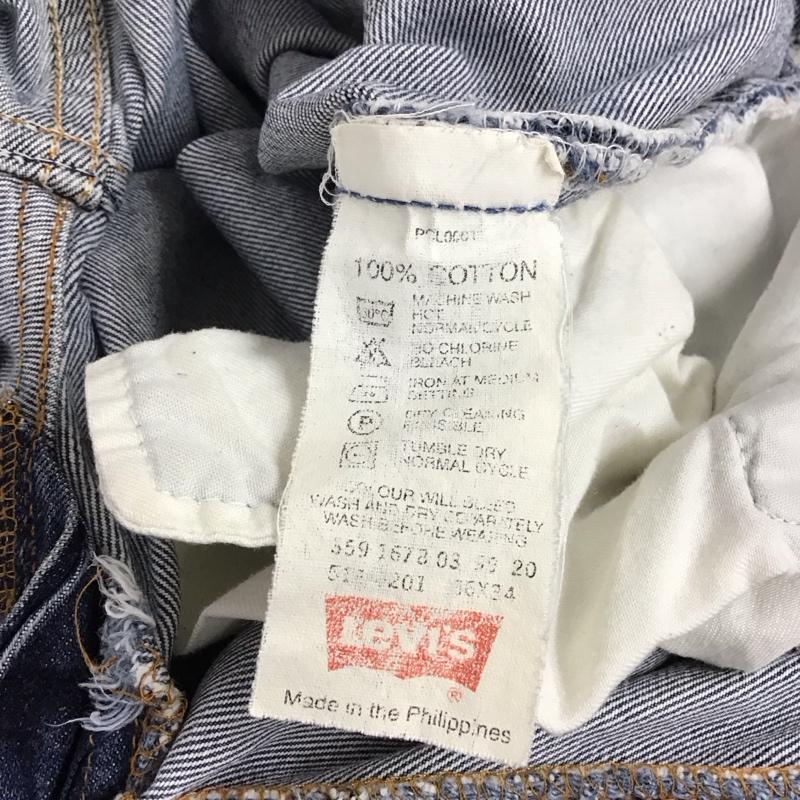 リーバイストラウスアンドコー Levi Strauss & co. パンツ デニム、ジーンズ 36インチ 無地 インディゴ / インディゴ /  メンズ USED 古着 中古 10136815