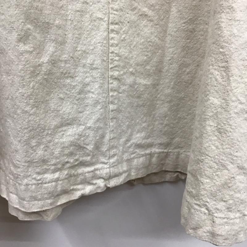 アメリカンホリック AMERICAN HOLIC スカート ロングスカート HA42L0L0400 Wポケットサス付きスカート L 無地 アイボリー / アイボリー /  レディース USED 古着 中古 10131500