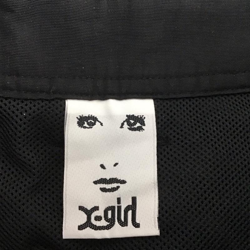 エックスガール X-girl スカート ロングスカート ロングスカート タイトスカート バックスリット 1 ロゴ、文字 黒 / ブラック /  レディース USED 古着 中古 10145392