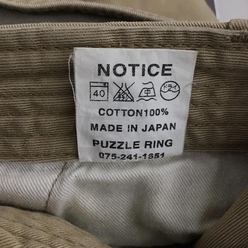 ササフラス SASSAFRAS パンツ ワークパンツ、ペインターパンツ ワークパンツ ワイドパンツ カジュアルパンツ チノパン M 無地 ベージュ / ベージュ /  メンズ USED 古着 中古 10147258