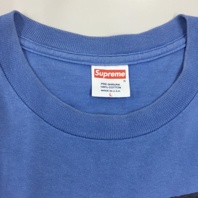 シュプリーム Supreme Tシャツ 半袖 2005AW DavidCorio RZATee 半袖カットソー プリントTシャツ L プリント 青 / ブルー /  メンズ USED 古着 中古 10113563