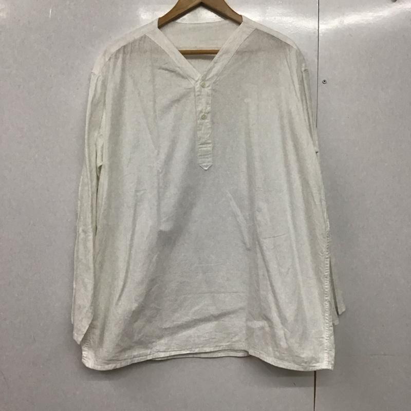 ミリタリー ミリタリー シャツ、ブラウス 長袖 ロシア軍 無地 白 / ホワイト /  メンズ USED 古着 中古 10142235