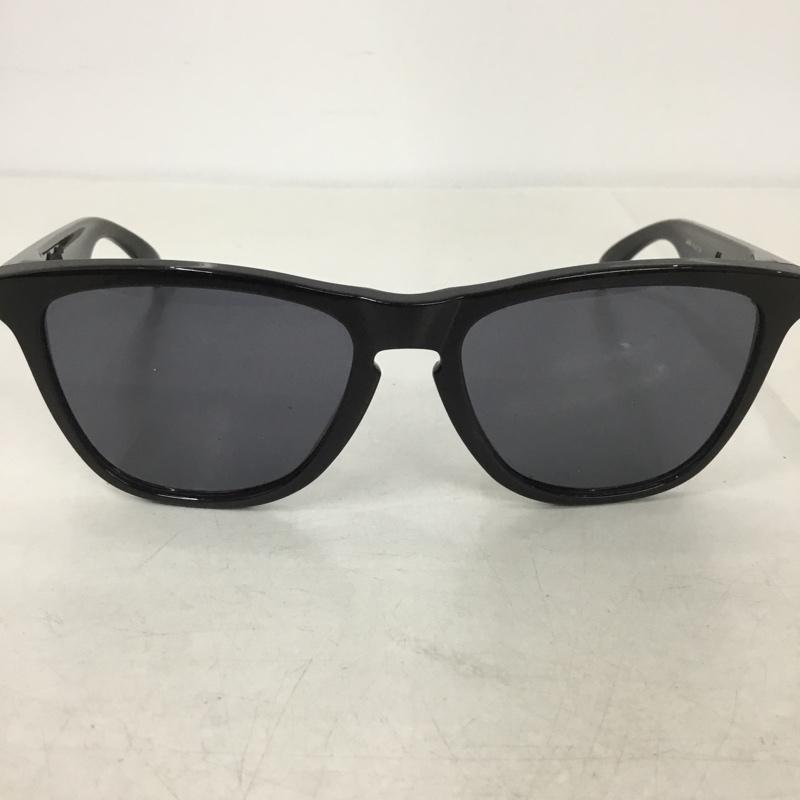 オークリー OAKLEY めがね・サングラス サングラス 24-306 Frogskins フロッグスキン ロゴ、文字 黒 / ブラック /  メンズ USED 古着 中古 10142811