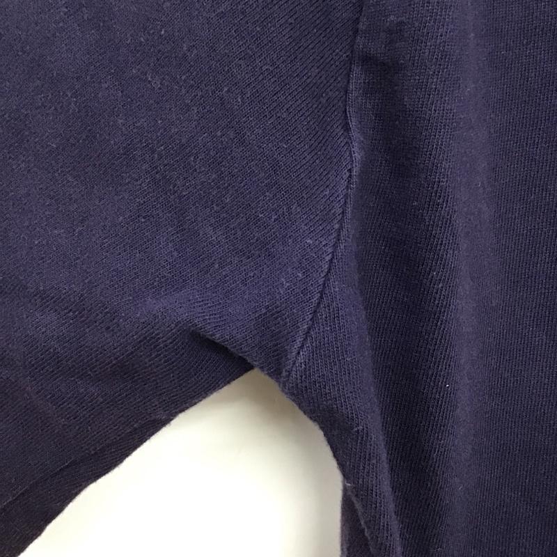 セントジェームス SAINT JAMES Tシャツ 半袖 半袖カットソー 無地Tシャツ クルーネックカットソー 40 無地 紺 / ネイビー /  メンズ USED 古着 中古 10135740