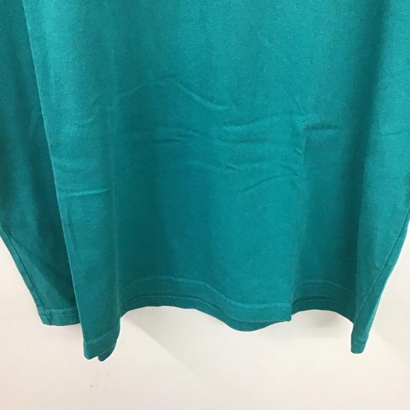 ステューシー STUSSY Tシャツ 半袖 半袖カットソー プリントTシャツ クルーネックカットソー L ロゴ、文字 青 / ブルー /  メンズ USED 古着 中古 10140312